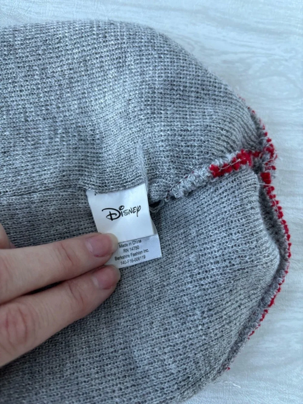 NWOT Disney Mickey Mouse Boys Beanie Knit Winter Hat - Toddler Size
